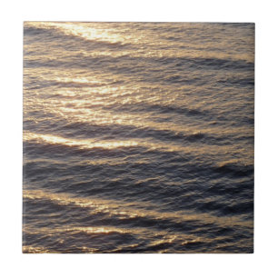 Carreau En Céramique Lever du soleil sur les eaux océaniques Calmer la 