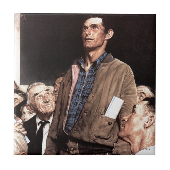 Carreau En Céramique Liberté D'Expression (Devant)