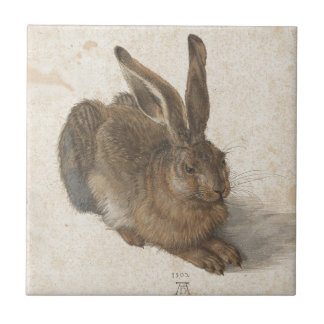 Carreau En Céramique Lièvres par Albrecht Durer