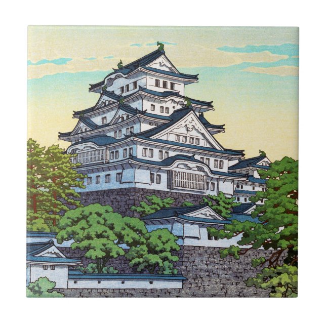 Carreau En Céramique Lignes de transport Pacifiques de Kawase Hasui (Devant)