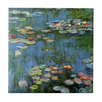 Carreau En Céramique Lillies d'eau par Monet
