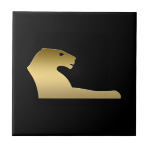 Carreau En Céramique Lion égyptien antique - déesse Sekhmet