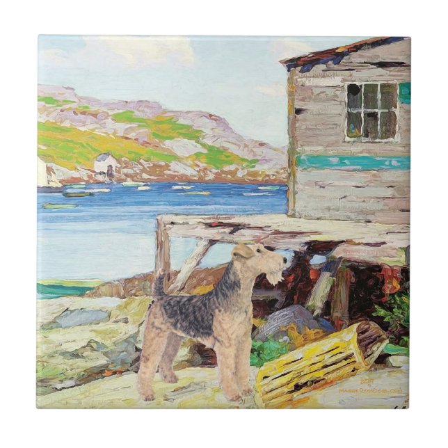 Carreau En Céramique Lobster Pots (Devant)