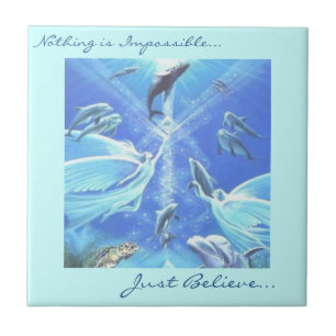 Carreau En Céramique L'océan rêve la tuile