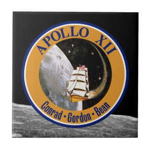 Carreau En Céramique Logo du patch de mission Apollo 12