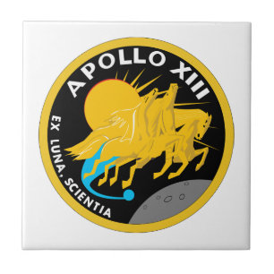 Carreau En Céramique Logo du patch de mission NASA Apollo 13