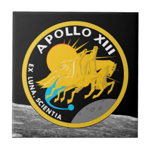 Carreau En Céramique Logo du patch de mission NASA Apollo 13