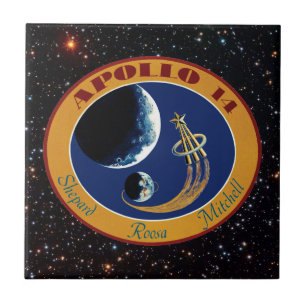 Carreau En Céramique Logo du patch de mission NASA Apollo 14