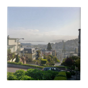 Carreau En Céramique Lombard Street - San Francisco, Californie