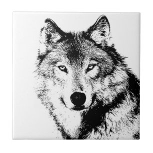 Carreau En Céramique Loup