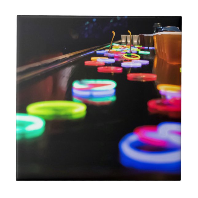 Carreau En Céramique Lueur dans l'obscurité (Devant)