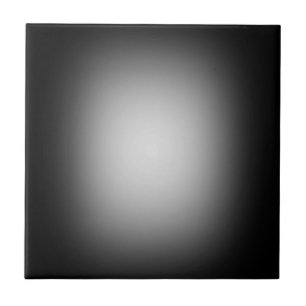 Carreau En Céramique Lumière blanche sur noir
