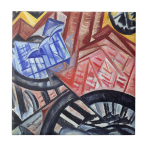 Carreau En Céramique L'usine et le pont