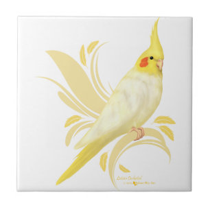 Carreau En Céramique Lutino Cockatiel