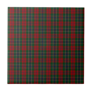 Carreau En Céramique MacLean/tartan de famille clan de McLean