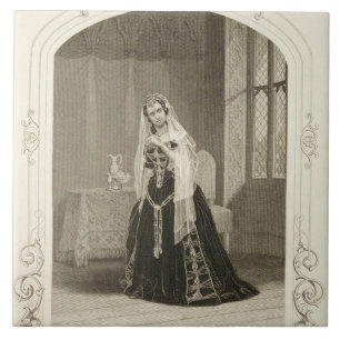 Carreau En Céramique Madame Celeste en tant que princesse Katherine, Sc
