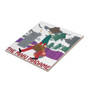 Carreau En Céramique Mah Jongg Le Mahj Madame Tile