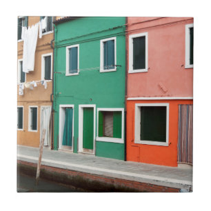 Carreau En Céramique Maisons sur le front de mer