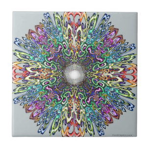 Carreau En Céramique Mandala