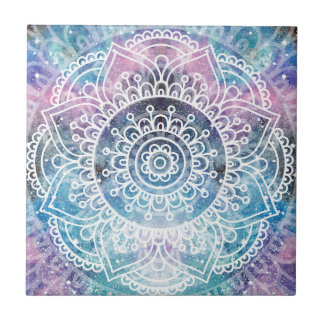 Carreau En Céramique Mandala de galaxie