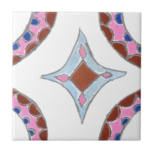 Carreau En Céramique Mandala Oil Peinture Art Imprimer
