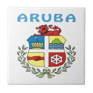 Carreau En Céramique Manteau d'Aruba des bras