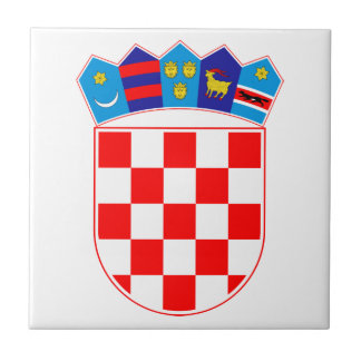 Carreau En Céramique Manteau de la Croatie des bras