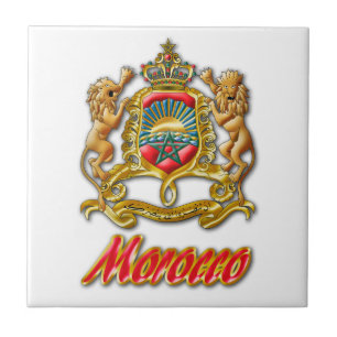 Carreau En Céramique Manteau du Maroc des bras