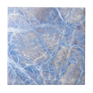 Carreau En Céramique Marbre gris veiné bleu-clair