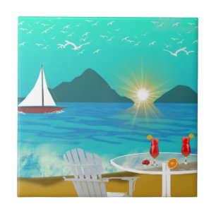 Carreau En Céramique Margaritaville