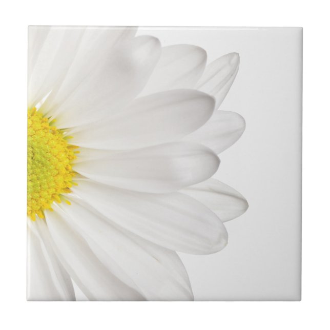 Carreau En Céramique Marguerites customisées par arrière - plan de (Devant)