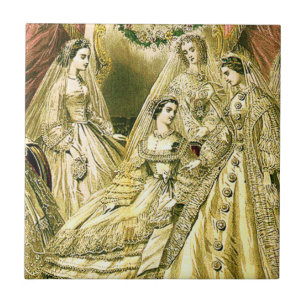 Carreau En Céramique Mariage Antique de la Mariée