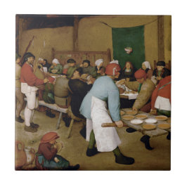 Carreau En Céramique Mariage rural par Pieter Bruegel l'aîné