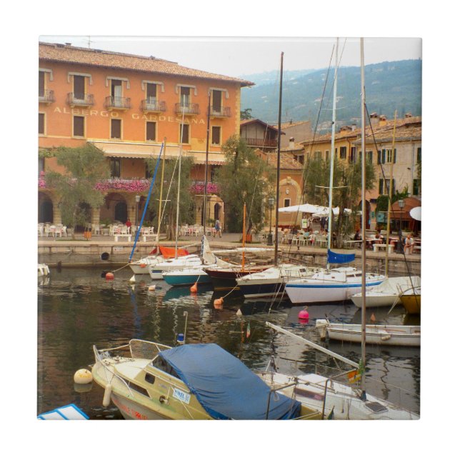Carreau En Céramique Marina chez Menaggio, lac Como (Devant)