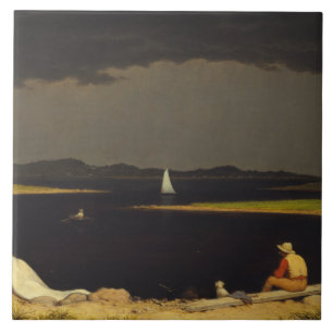 Carreau En Céramique Martin Johnson Heade - À l'approche de l'orage