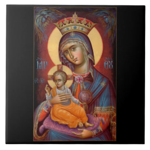 Carreau En Céramique Mary - THEOTOKOS