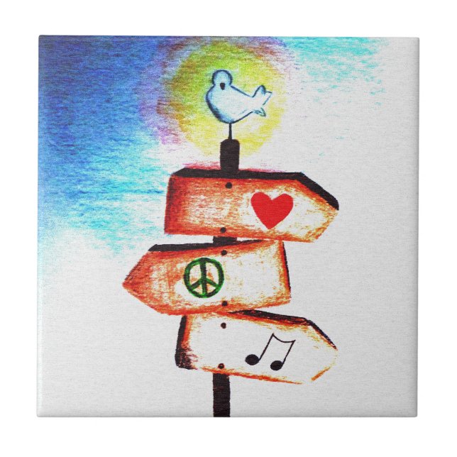 Carreau En Céramique Mât pour boucliers (Devant)