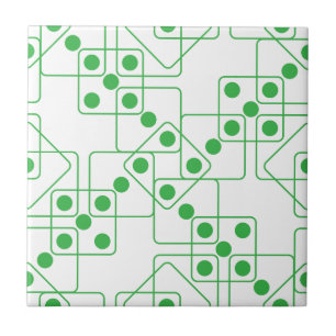 Carreau En Céramique Matrices vertes
