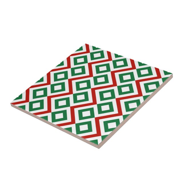 Carreau En Céramique Meander de Noël (Côté)