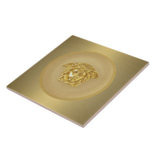 Carreau En Céramique Médaille d'or Medusa