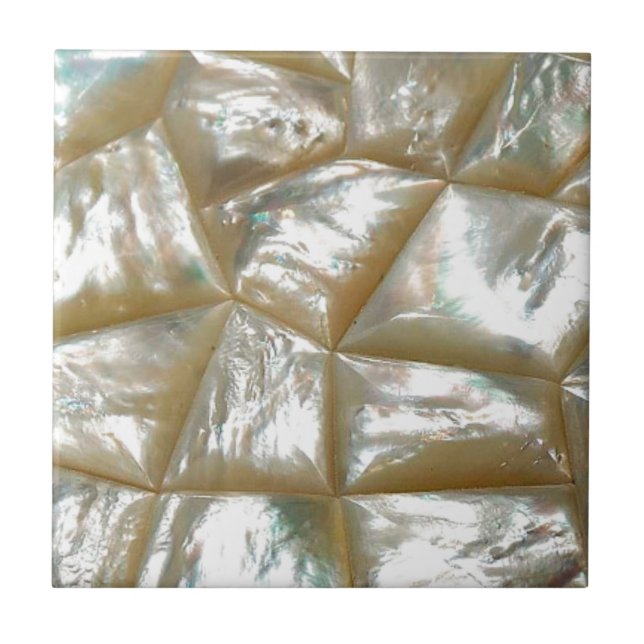 Carreau En Céramique Mère de Pearl Design (Devant)