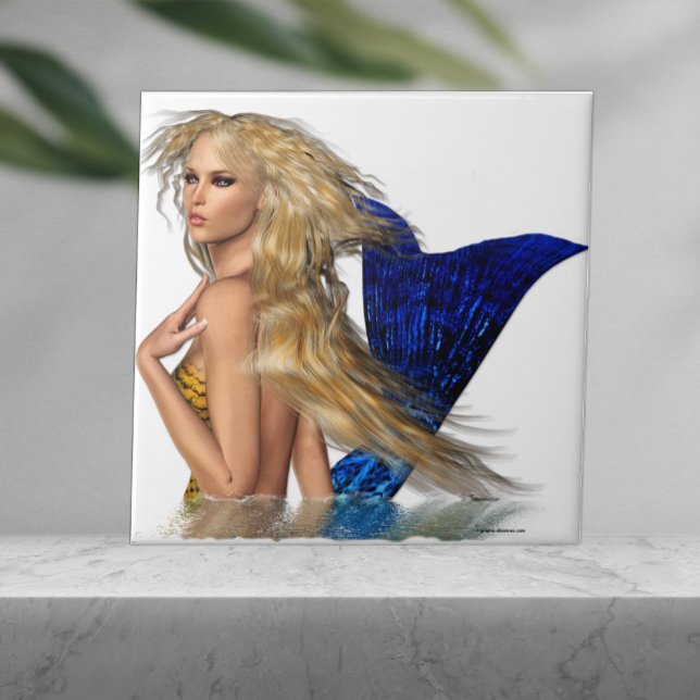 Carreau En Céramique Mermaid (Créateur téléchargé)