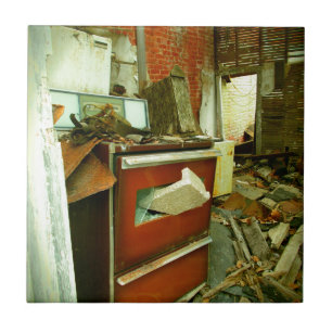 Carreau En Céramique Mess abandonné