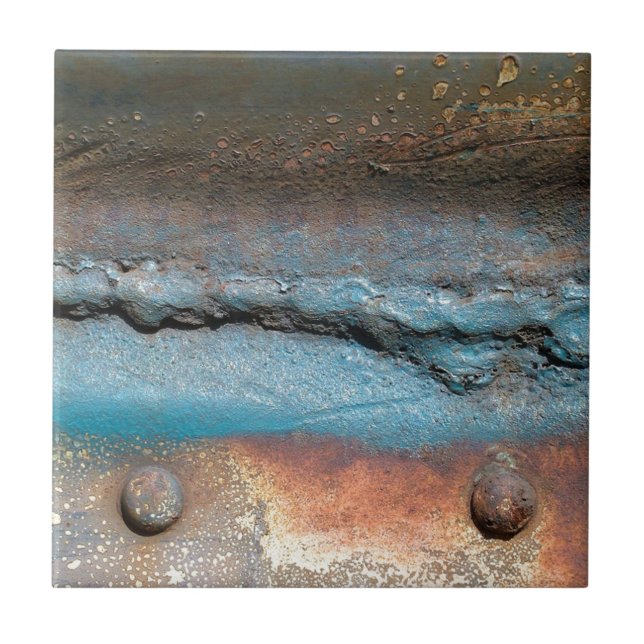 Carreau En Céramique Métal oxydé (Devant)