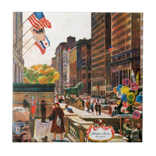 Carreau En Céramique Michigan Avenue, Chicago par John Falter