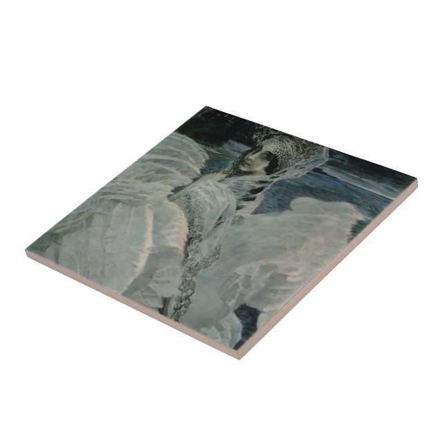 Carreau En Céramique Mikhail Vrubel- la princesse de cygne (Côté)