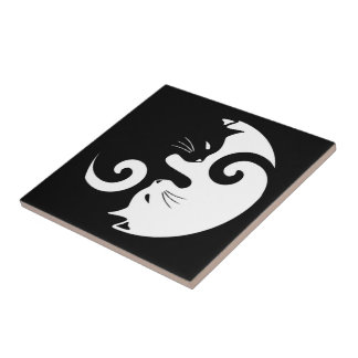 Carreau En Céramique Minous de Yin Yang