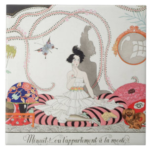 Carreau En Céramique Minuit ! ou Apartment à la mode, 1920 (poch