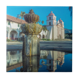 Carreau En Céramique Mission Santa Barbara
