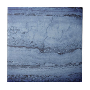 Carreau En Céramique Misty Blue abstrait Granite marbre motif